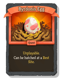 Byrdonis Egg