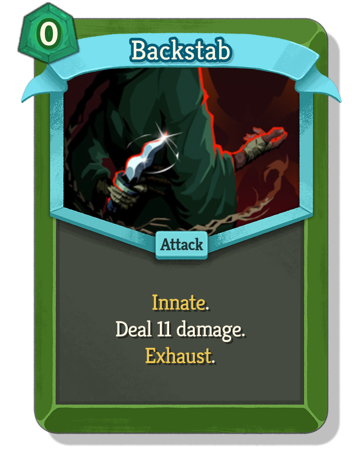 Backstab Label Backstab | Slay the Spire 2 Wiki